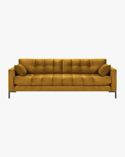 Mamaia sofa – Velvet (Bluvel) – Žuta