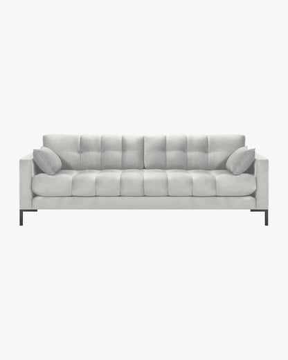 Mamaia sofa – Velvet (Bluvel) – Srebrna