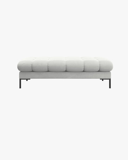 Mamaia klupa – Velvet (Bluvel) – Srebrna