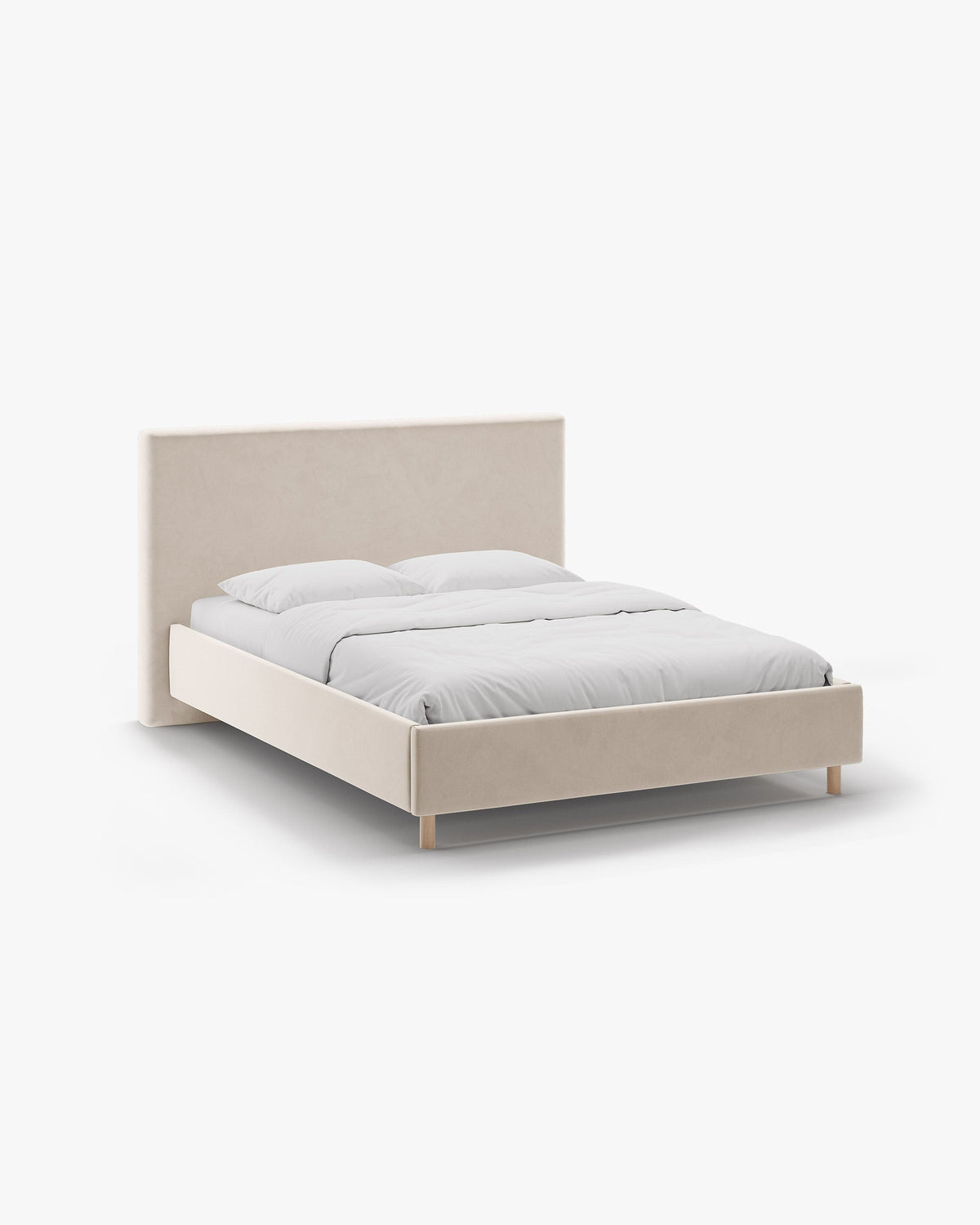 Eloise krevet sa spremištem – Velvet (Magic Velvet) – Slonovača / 160 × 200 cm
