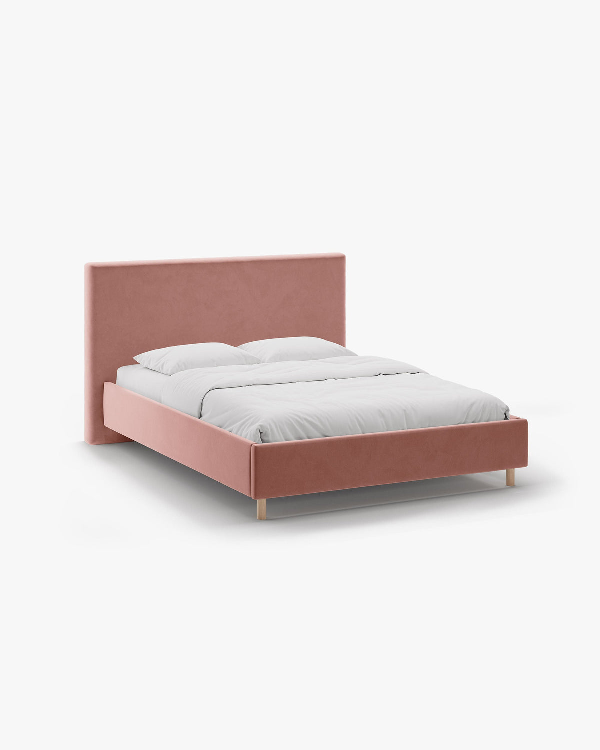 Eloise krevet sa spremištem – Velvet (Magic Velvet) – Roza / 160 × 200 cm