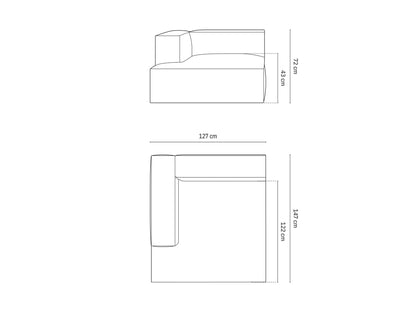 Nuria chaise longue