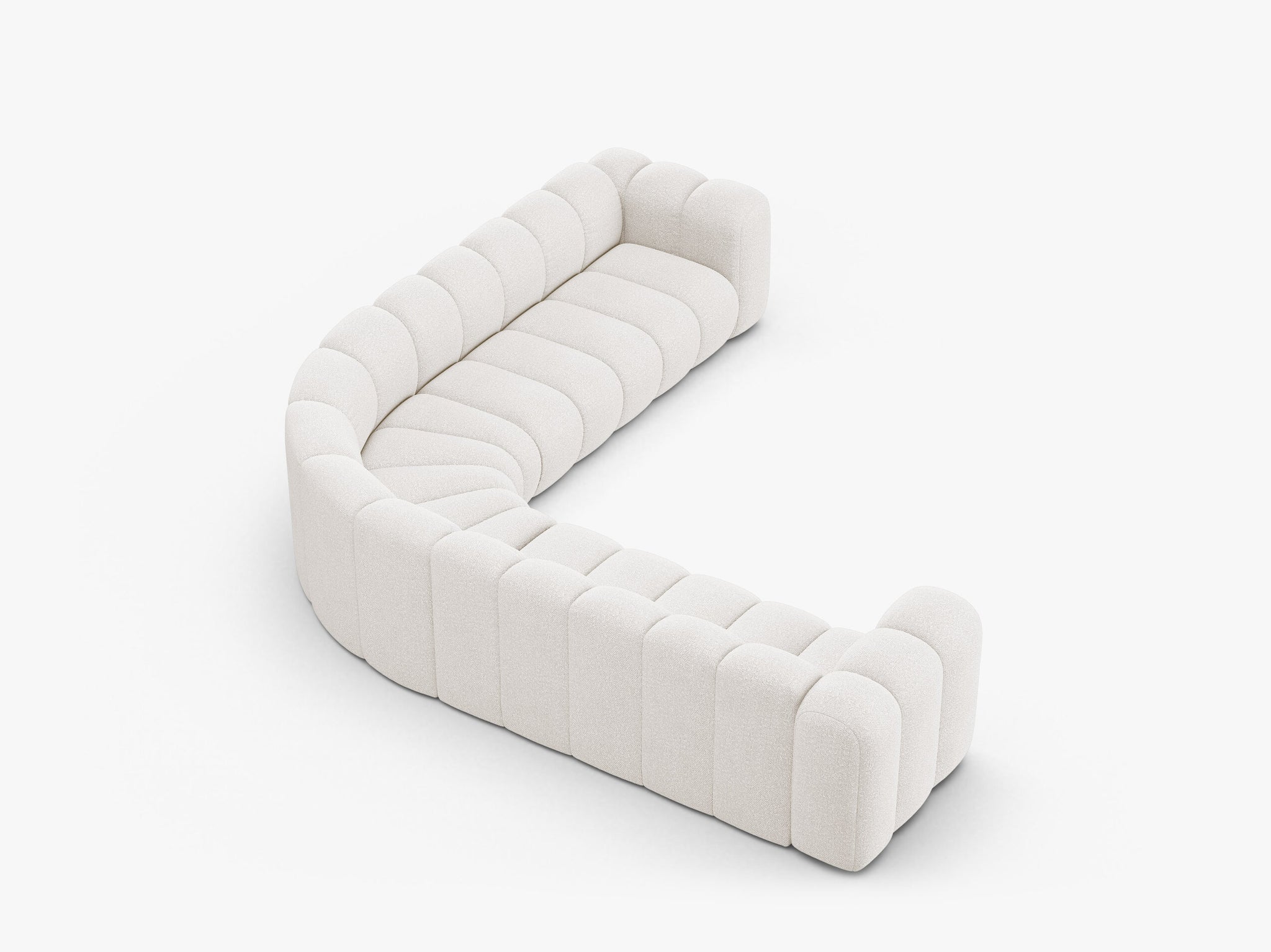 Lupine simetrična kutna sofa 5 mjesta