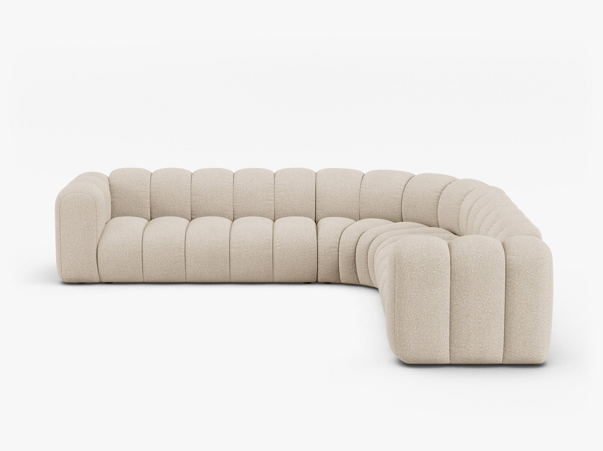 Lupine simetrična kutna sofa 5 mjesta