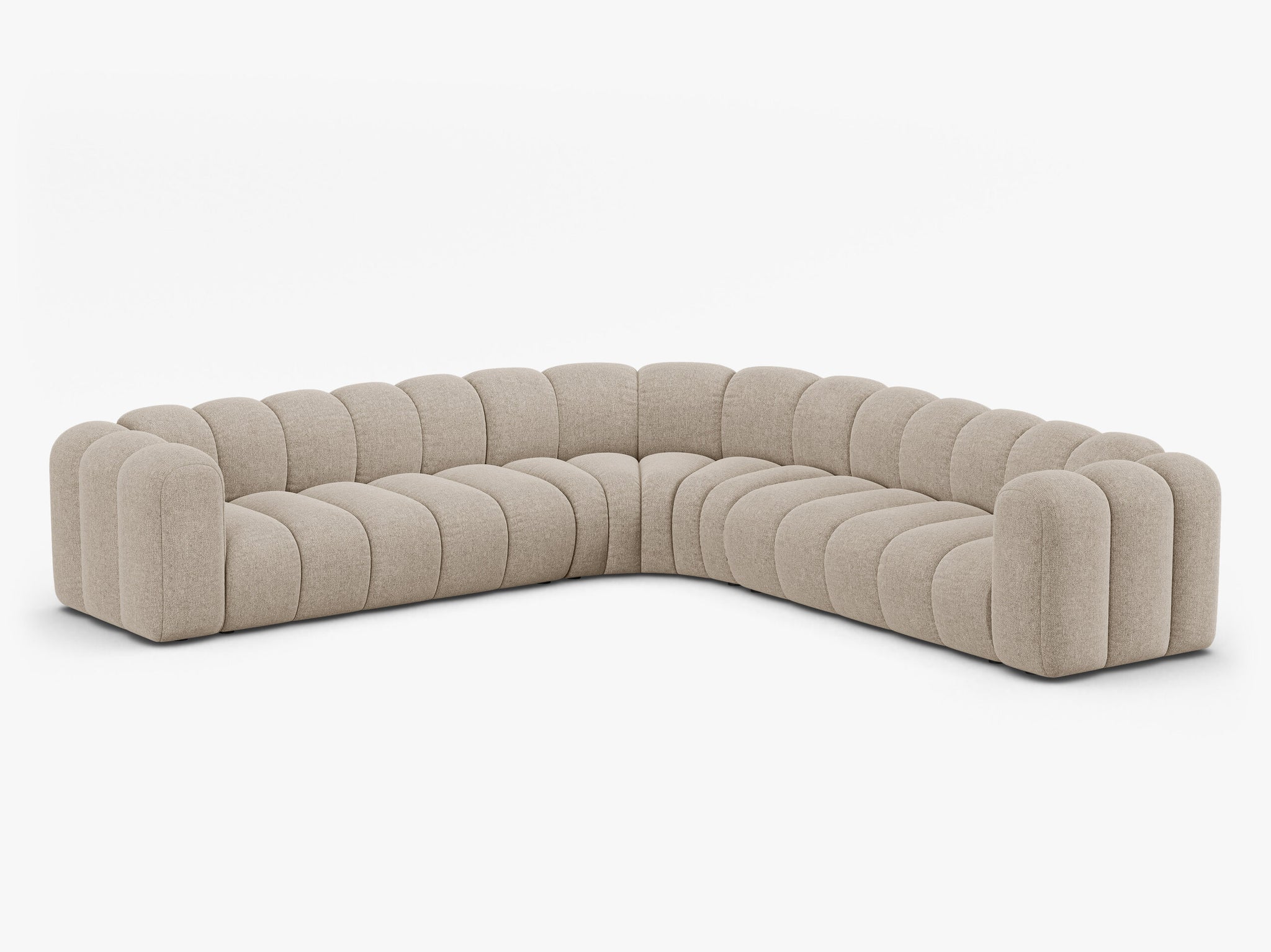 Lupine simetrična kutna sofa 5 mjesta