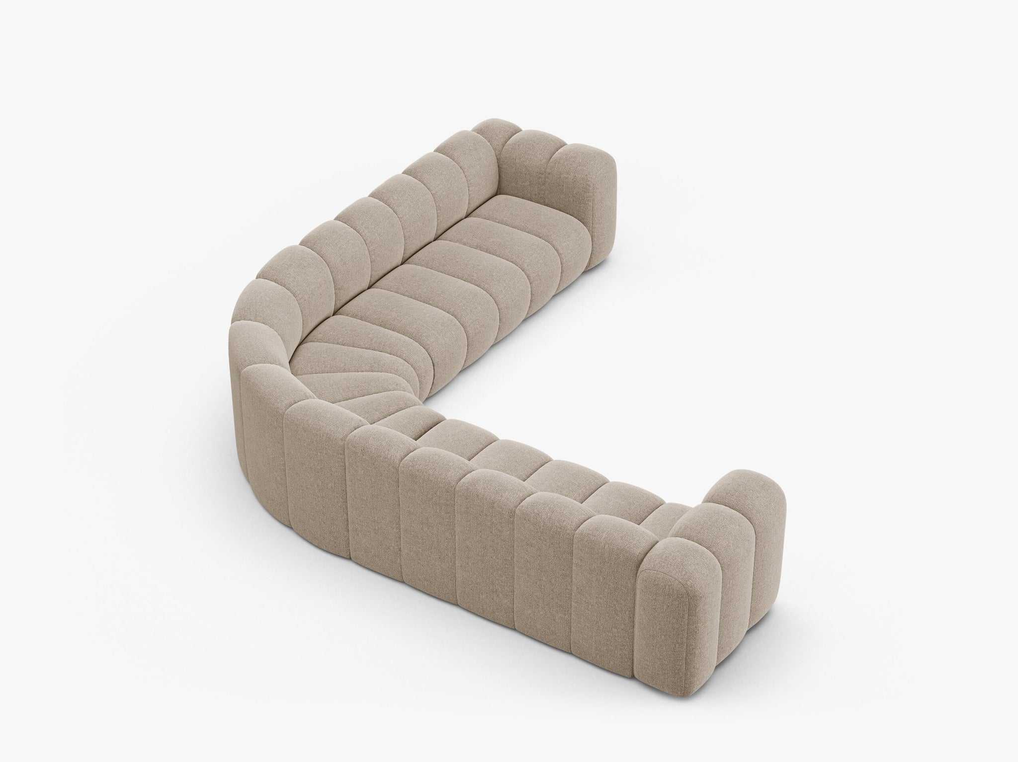 Lupine simetrična kutna sofa 5 mjesta