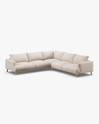 Naomi simetrična kutna sofa 5 mjesta