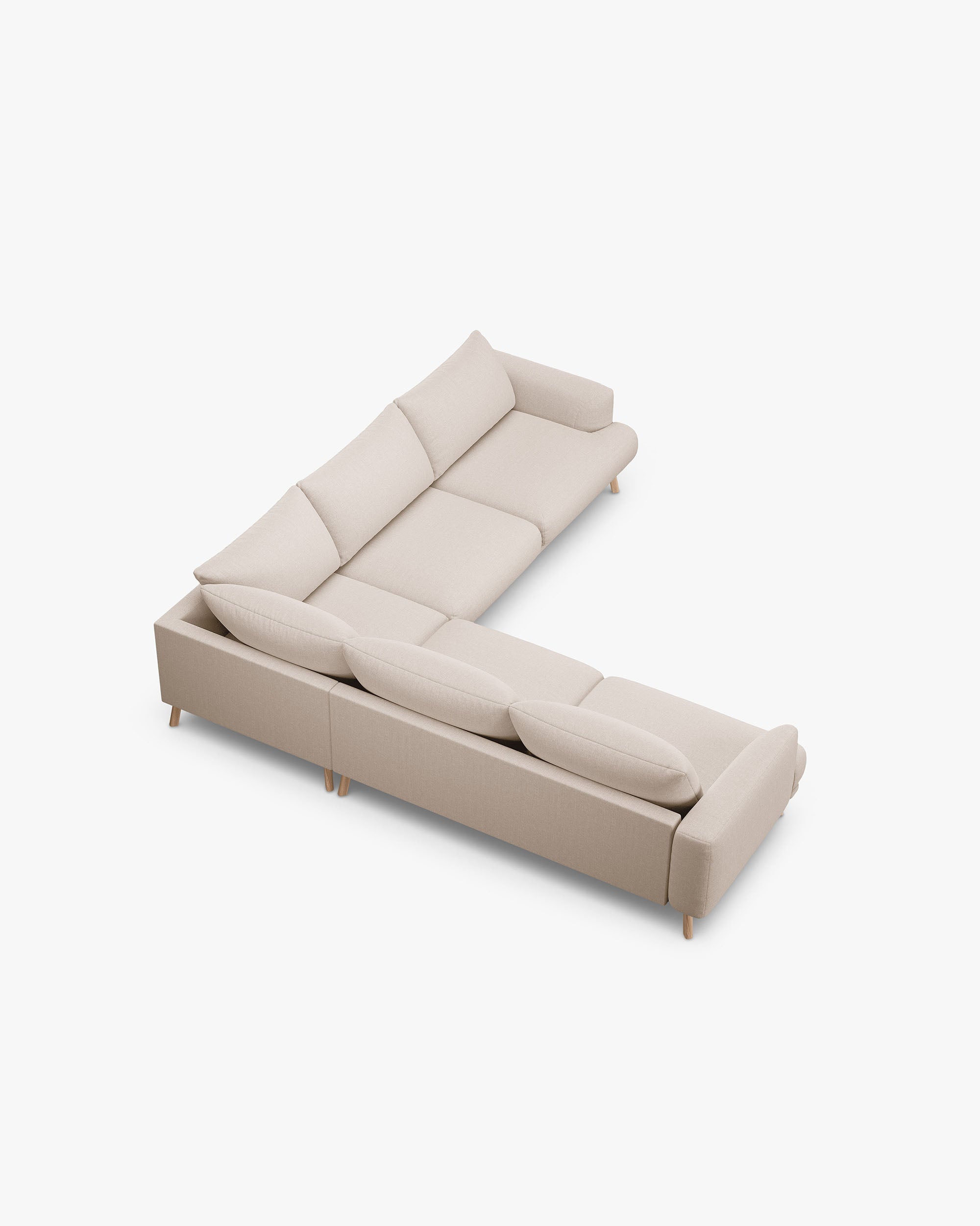 Naomi simetrična kutna sofa 5 mjesta