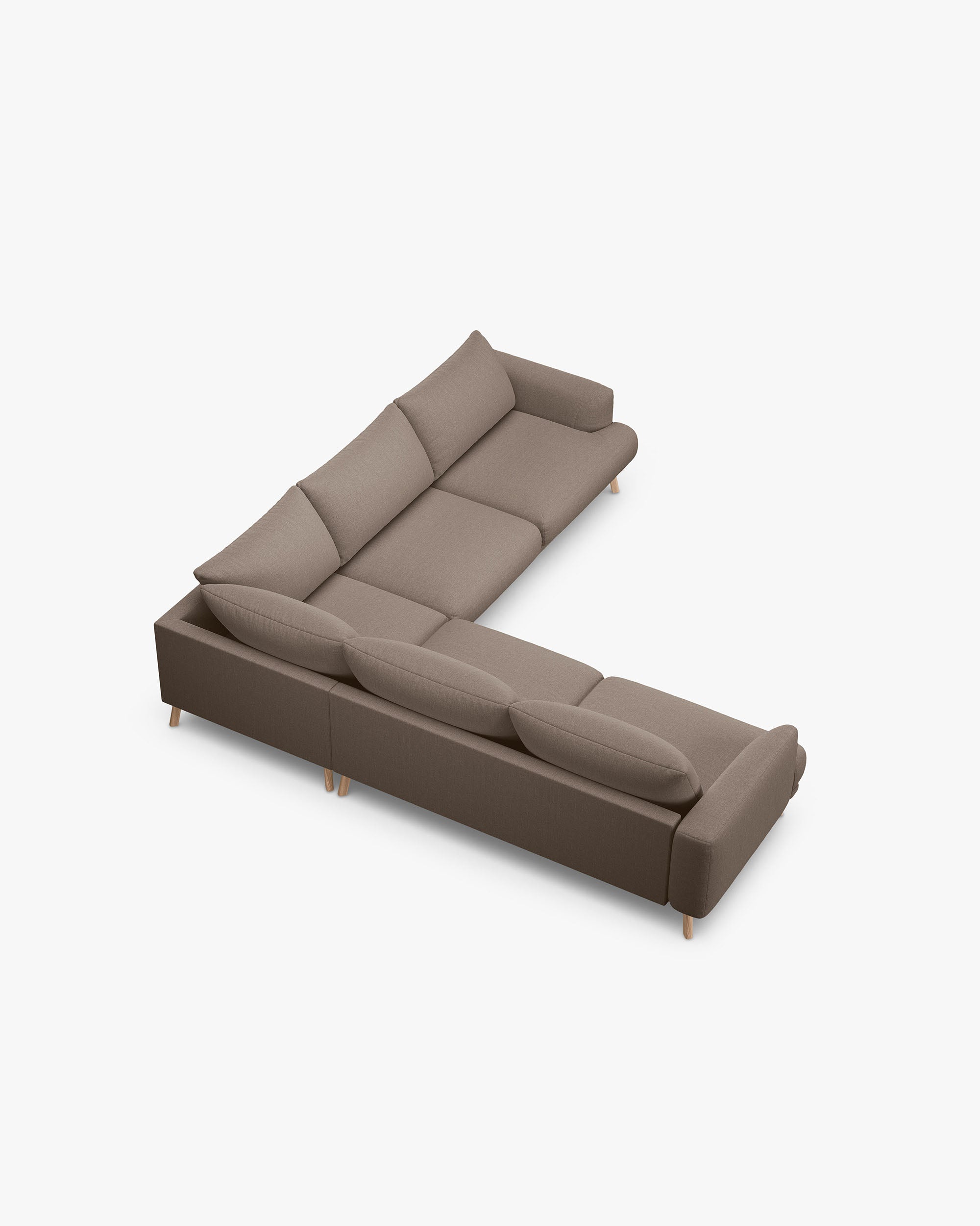 Naomi simetrična kutna sofa 5 mjesta
