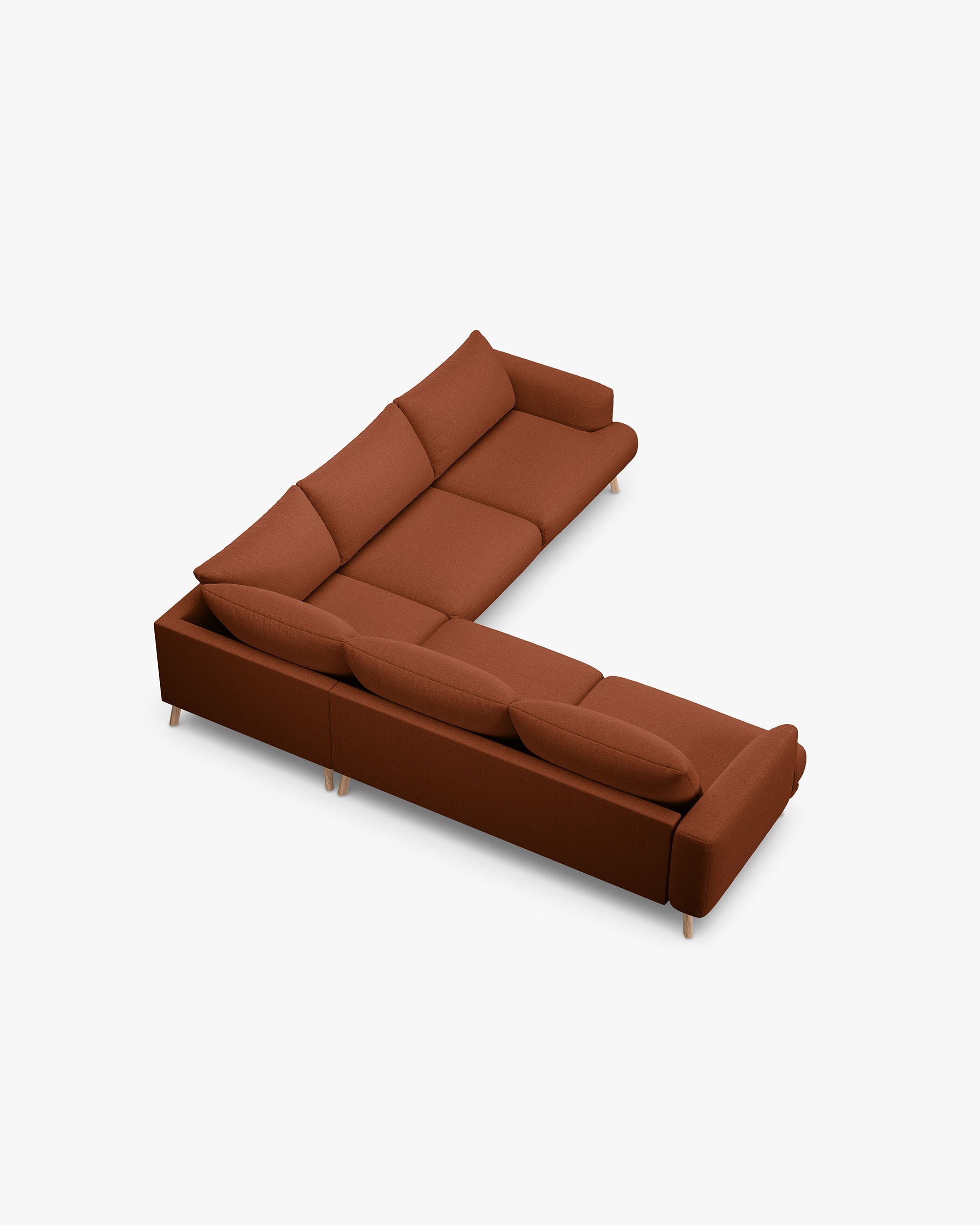Naomi simetrična kutna sofa 5 mjesta