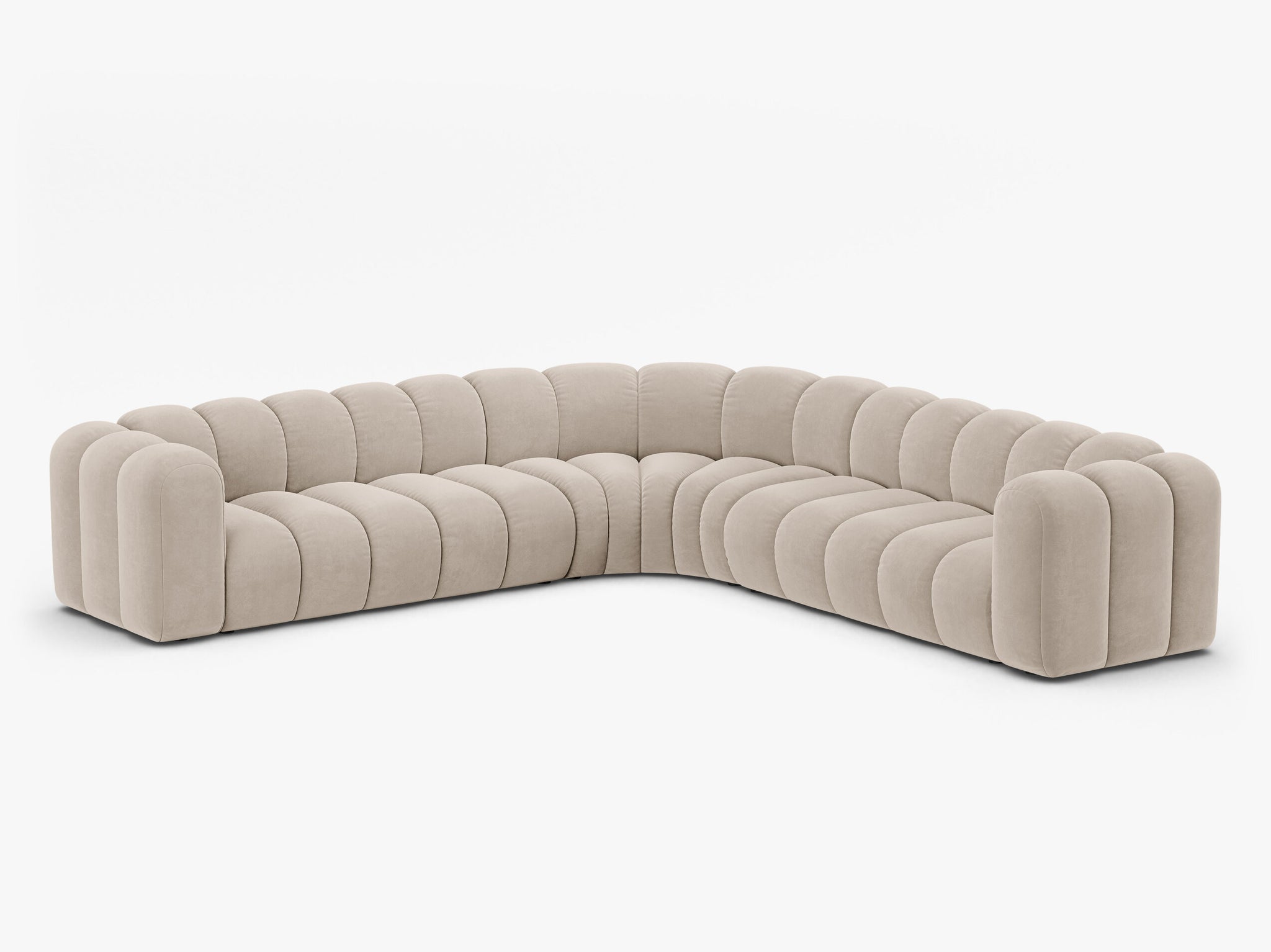 Lupine simetrična kutna sofa 5 mjesta