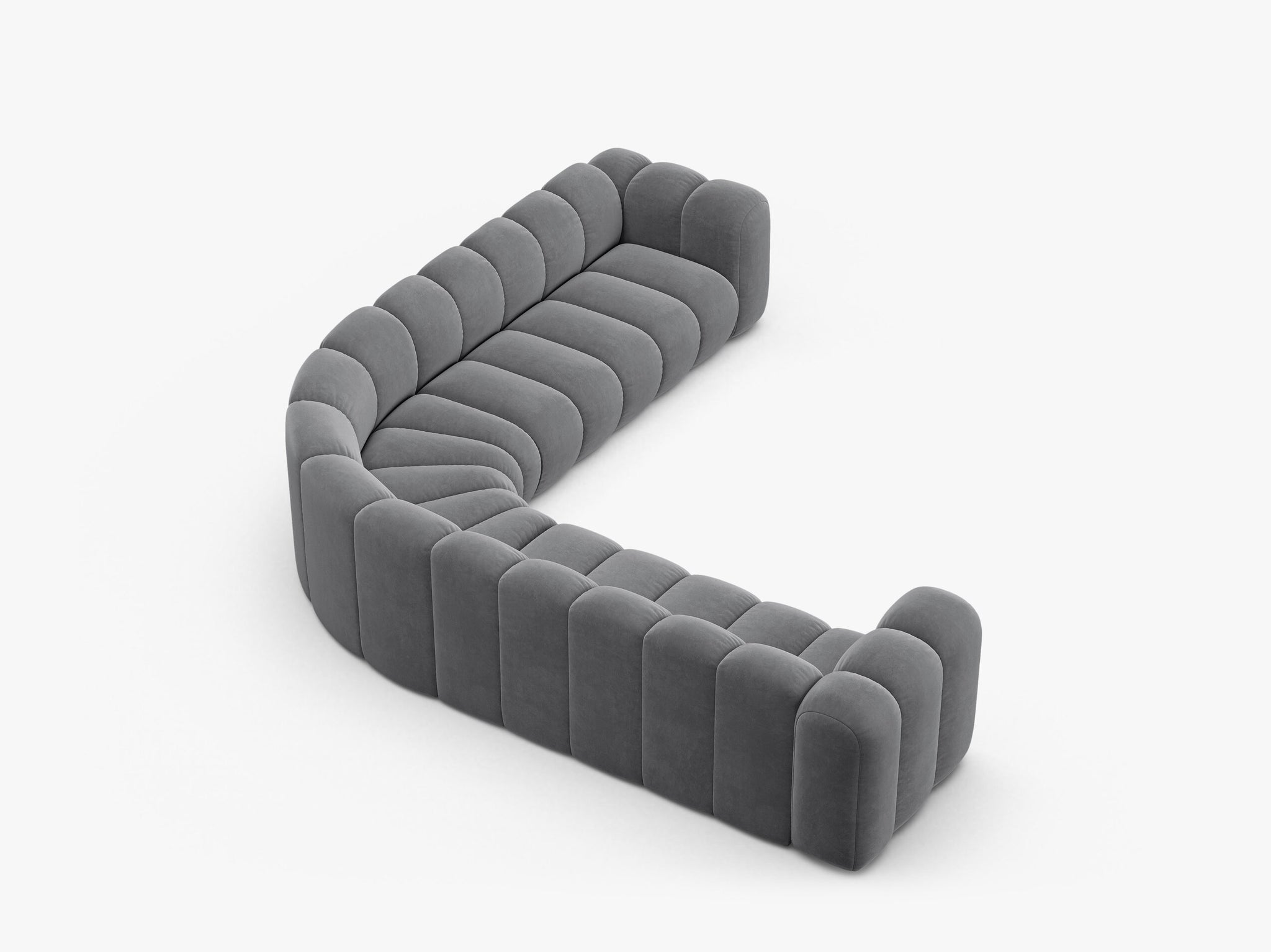 Lupine simetrična kutna sofa 5 mjesta