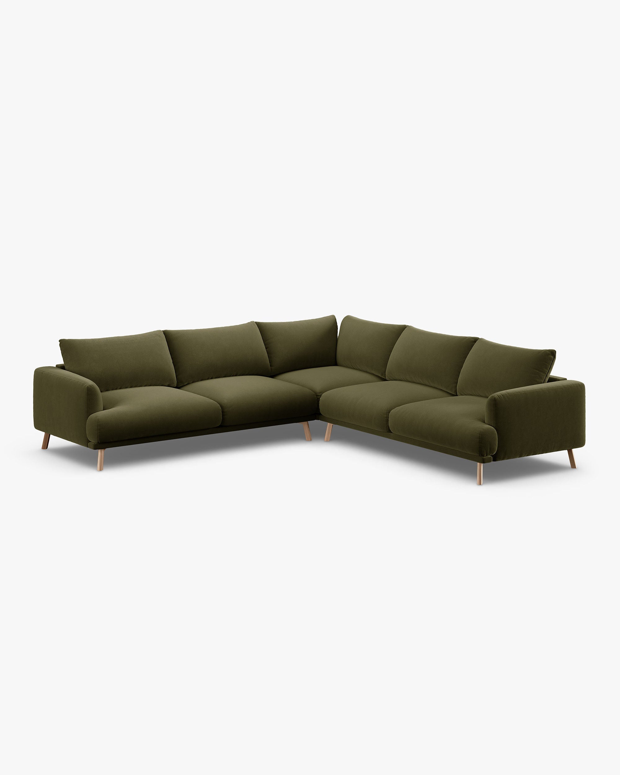 Naomi simetrična kutna sofa 5 mjesta