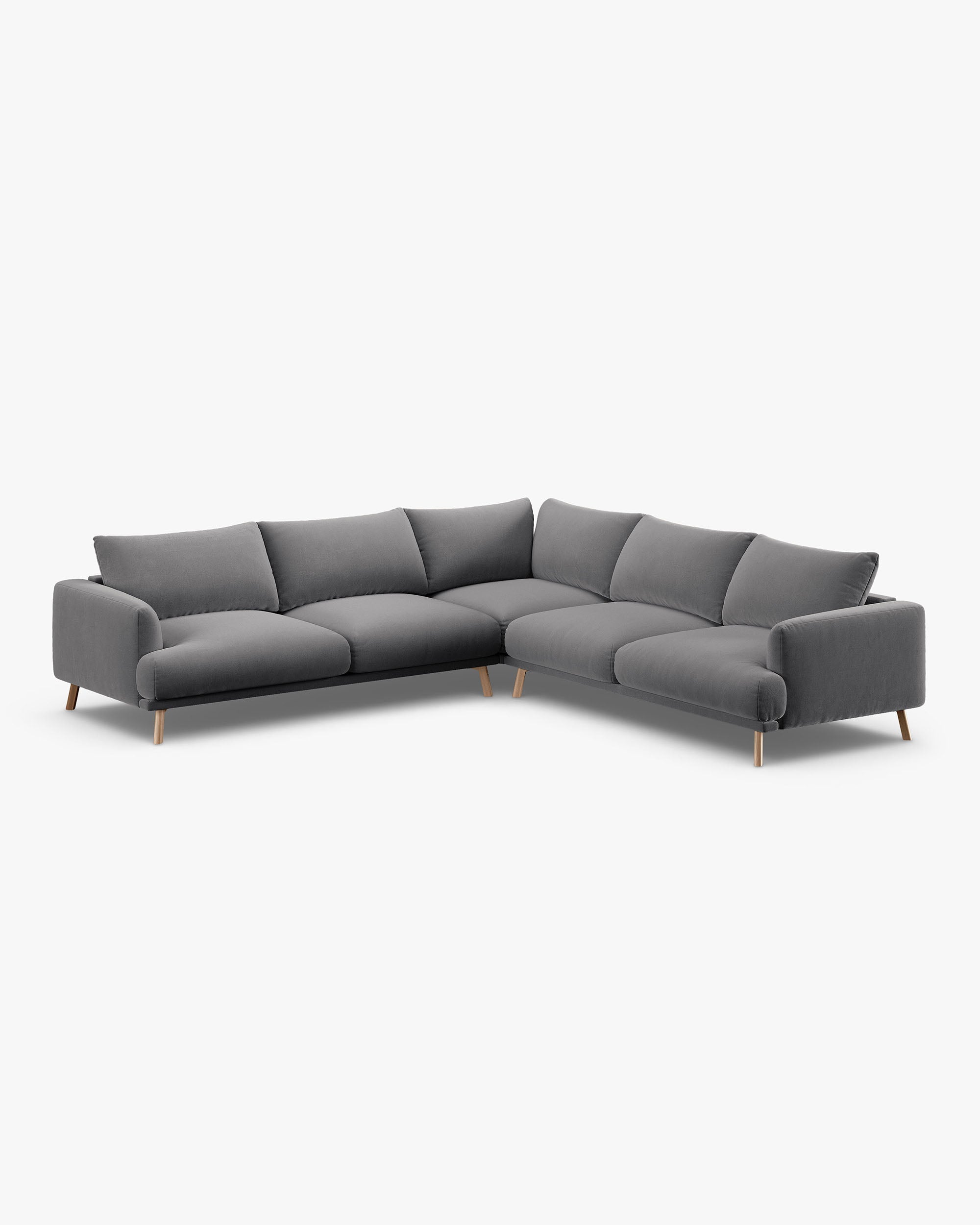 Naomi simetrična kutna sofa 5 mjesta