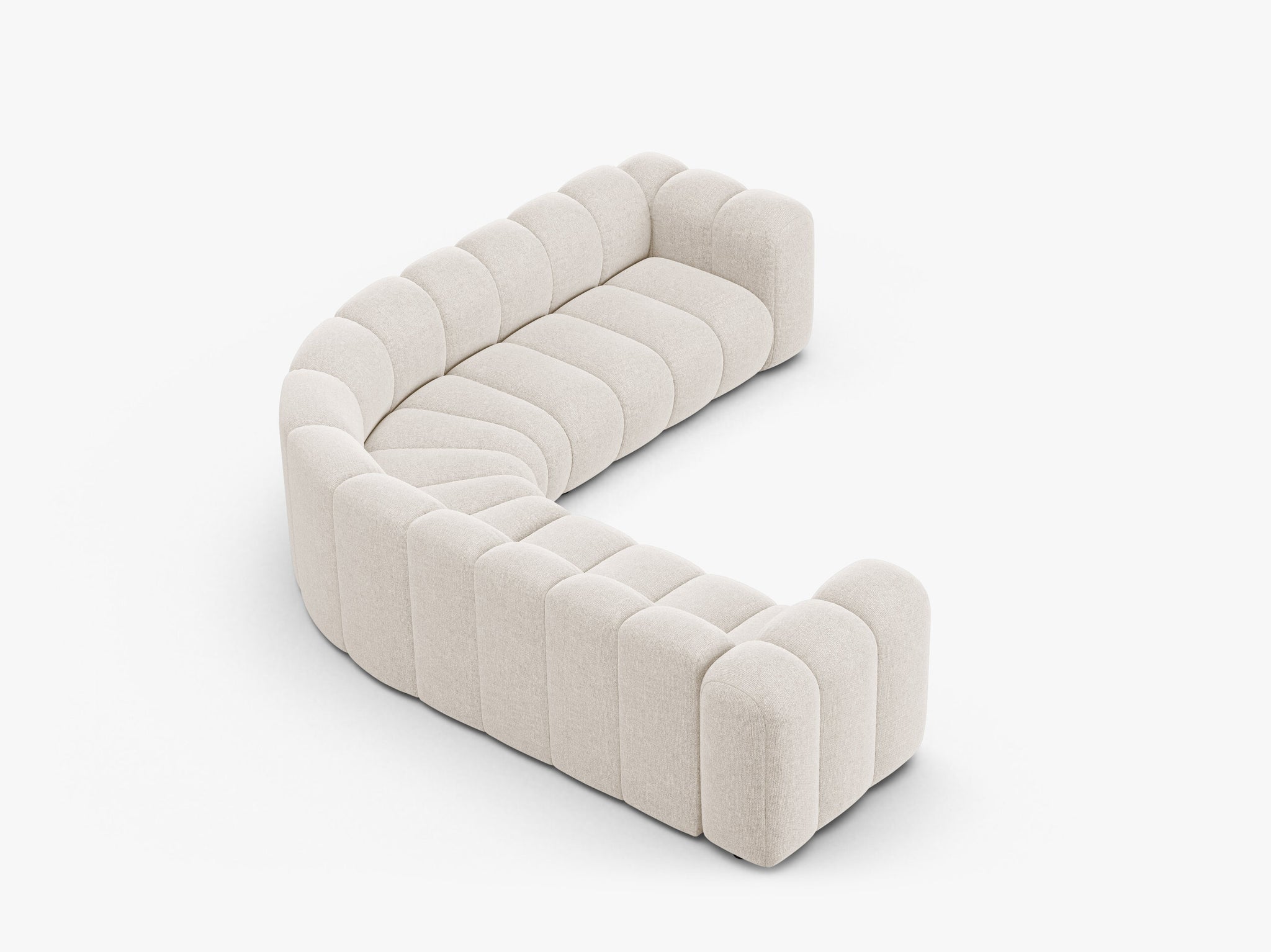 Lupine srednja simetrična kutna sofa 5 mjesta