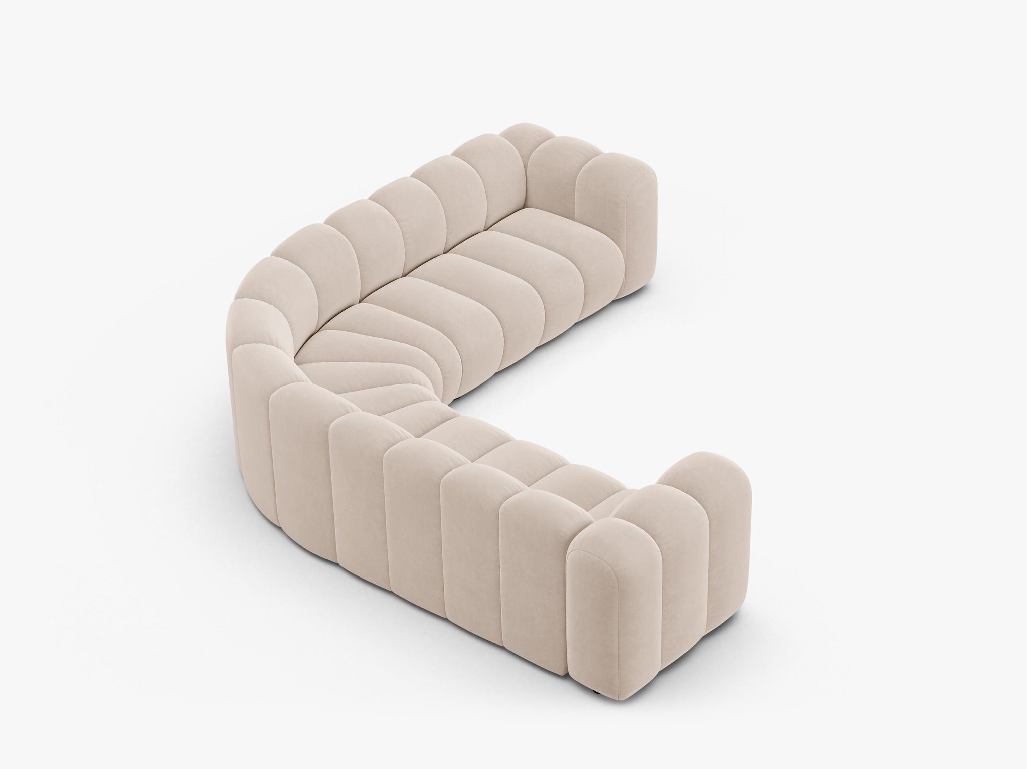 Lupine srednja simetrična kutna sofa 5 mjesta