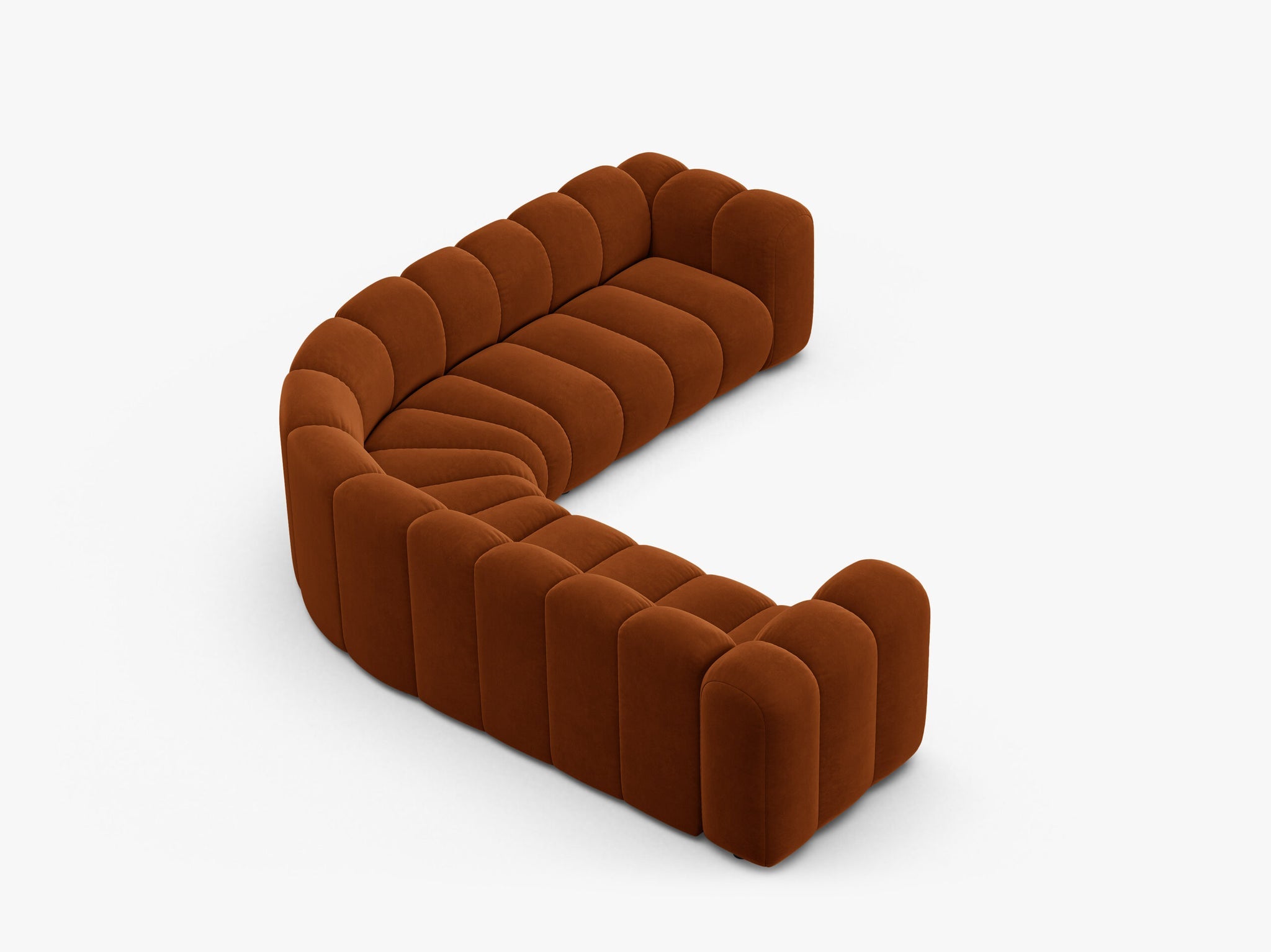 Lupine srednja simetrična kutna sofa 5 mjesta