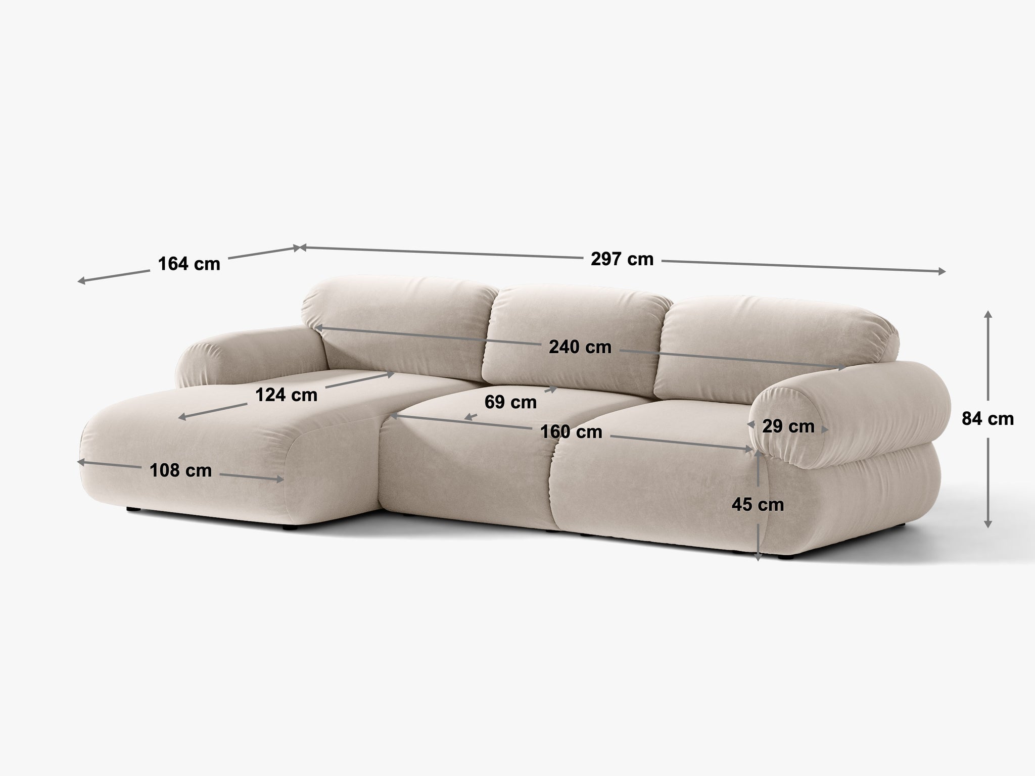 Kutna sofa Ophelia 297