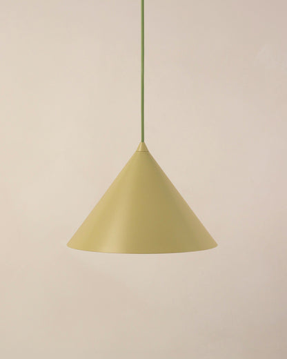Timbo stropna lampa – Metal / Svijetlo maslinasta