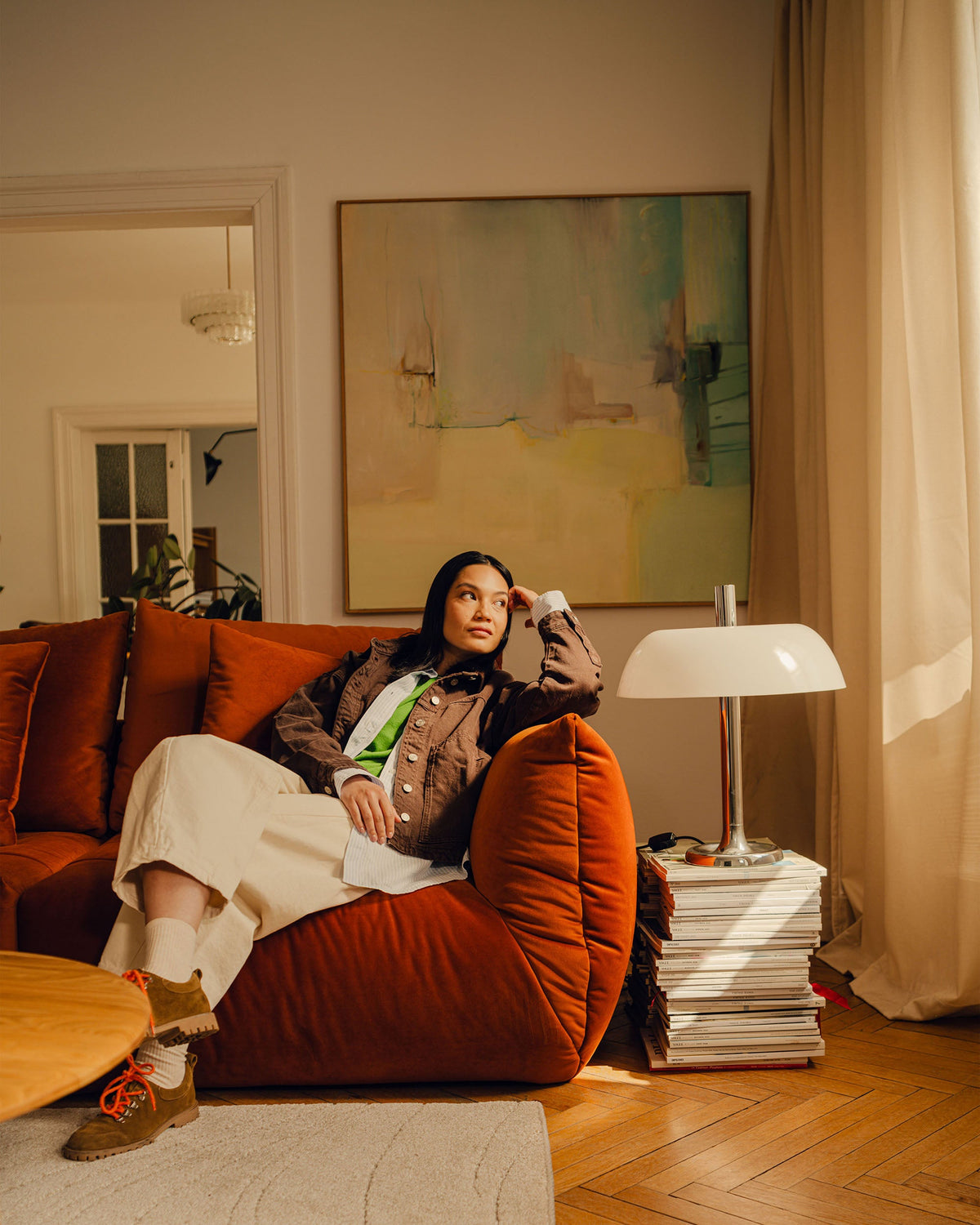 Kutna sofa Bloom s funkcijom spavanja