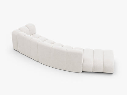 Lupine otvorena zaobljena sofa 5 mjesta