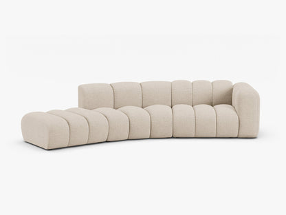 Lupine otvorena zaobljena sofa 5 mjesta