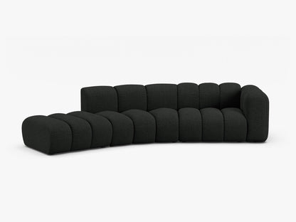 Lupine otvorena zaobljena sofa 5 mjesta
