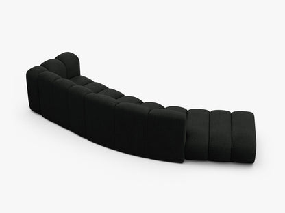 Lupine otvorena zaobljena sofa 5 mjesta