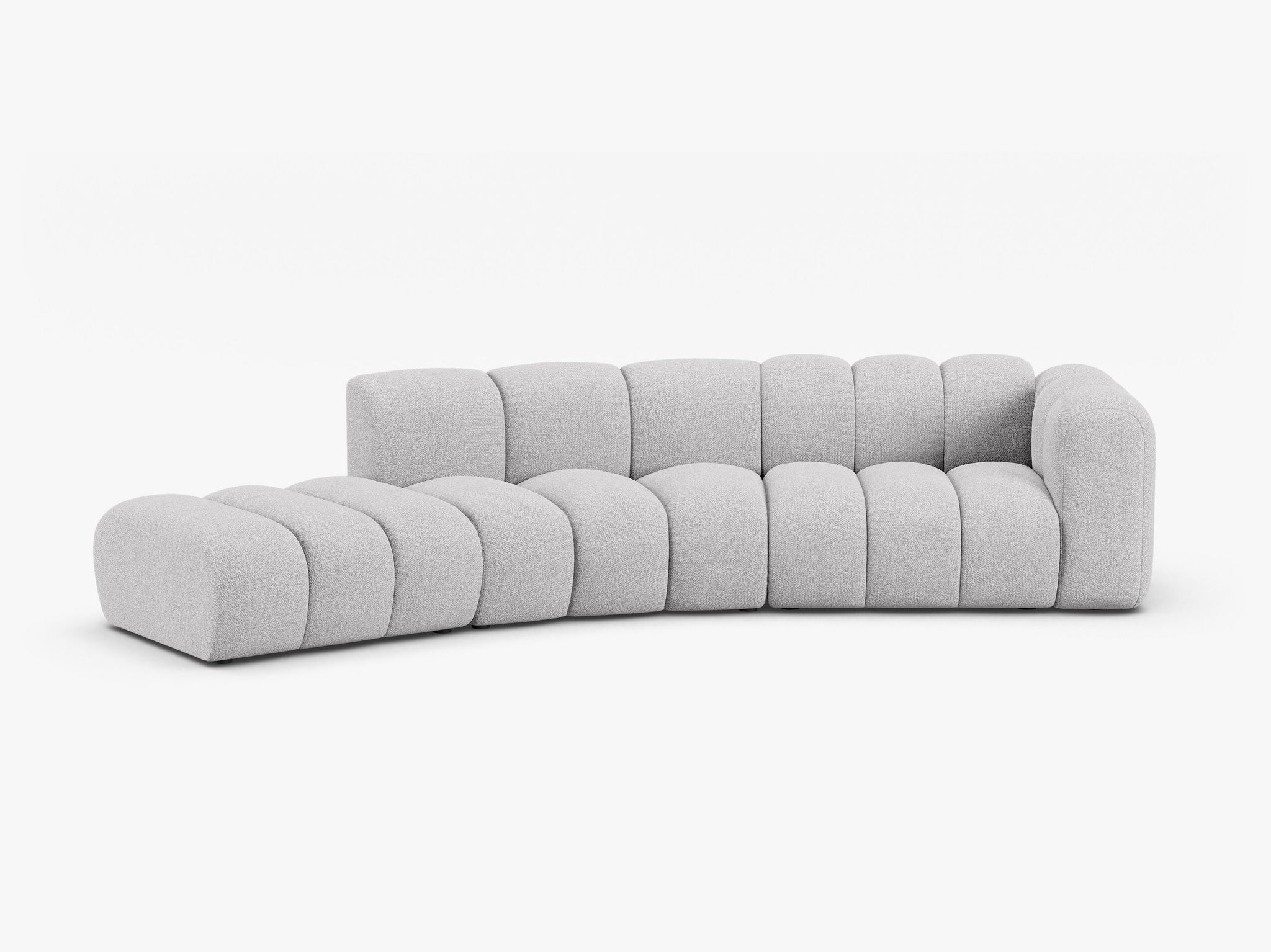 Lupine otvorena zaobljena sofa 5 mjesta