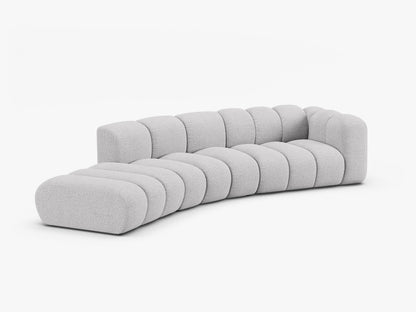 Lupine otvorena zaobljena sofa 5 mjesta