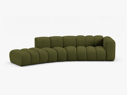 Lupine otvorena zaobljena sofa 5 mjesta