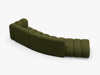 Lupine otvorena zaobljena sofa 5 mjesta