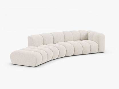 Lupine otvorena zaobljena sofa 5 mjesta