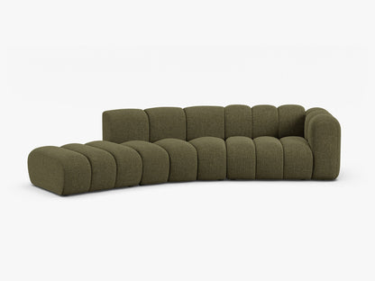 Lupine otvorena zaobljena sofa 5 mjesta