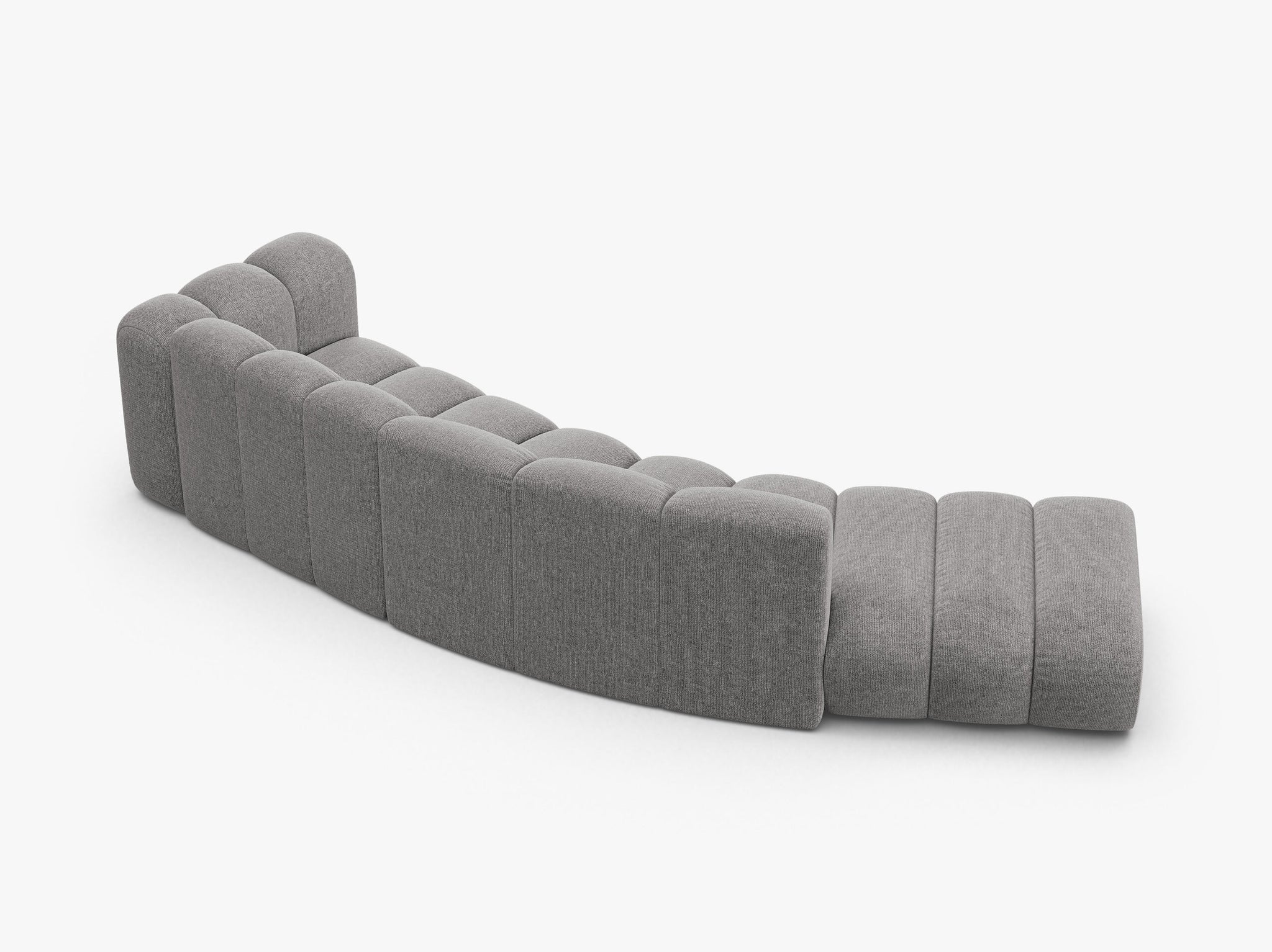 Lupine otvorena zaobljena sofa 5 mjesta