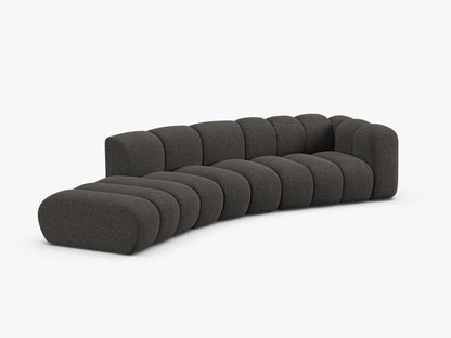 Lupine otvorena zaobljena sofa 5 mjesta