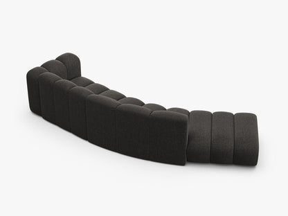 Lupine otvorena zaobljena sofa 5 mjesta