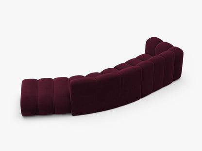 Lupine otvorena zaobljena sofa 5 mjesta