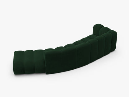 Lupine otvorena zaobljena sofa 5 mjesta