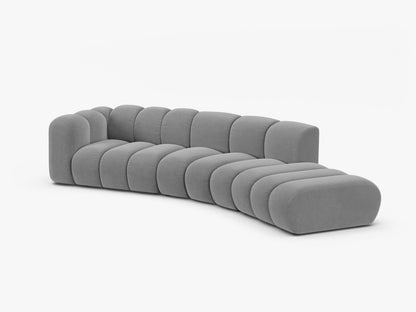 Lupine otvorena zaobljena sofa 5 mjesta