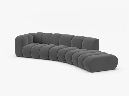 Lupine otvorena zaobljena sofa 5 mjesta