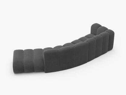 Lupine otvorena zaobljena sofa 5 mjesta