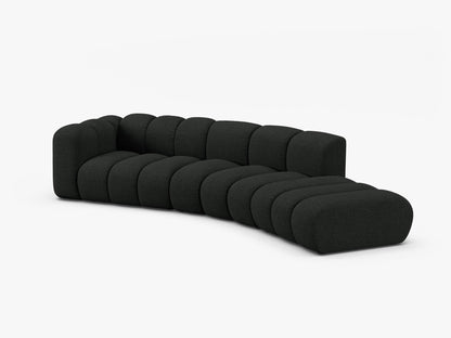 Lupine otvorena zaobljena sofa 5 mjesta