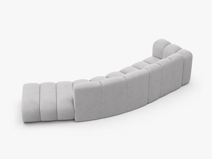 Lupine otvorena zaobljena sofa 5 mjesta