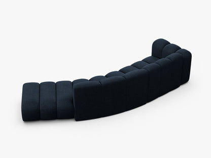 Lupine otvorena zaobljena sofa 5 mjesta