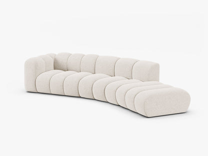 Lupine otvorena zaobljena sofa 5 mjesta