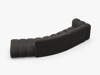 Lupine otvorena zaobljena sofa 5 mjesta