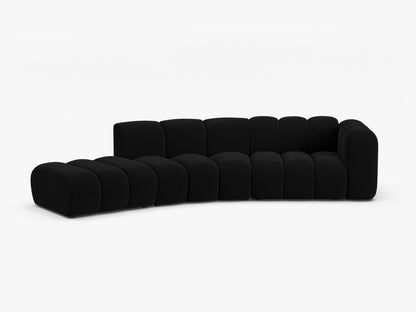 Lupine otvorena zaobljena sofa 5 mjesta