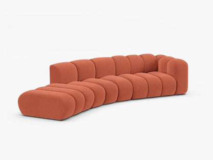 Lupine otvorena zaobljena sofa 5 mjesta