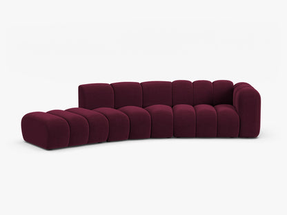 Lupine otvorena zaobljena sofa 5 mjesta